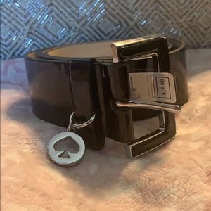 Kate Spade XL belt, patent leather